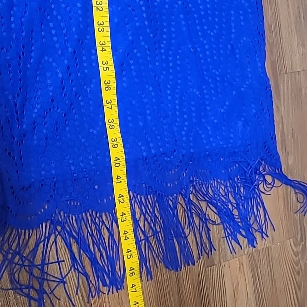 guess Cobalt Lace Midi Dress for women zise 12‎ new .